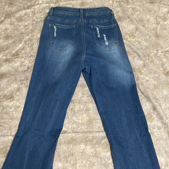 JC &JQ wide leg flare jeans - Picture 3 of 5